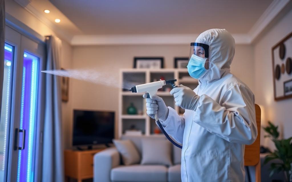Profesyonel dezenfeksiyon uygulaması