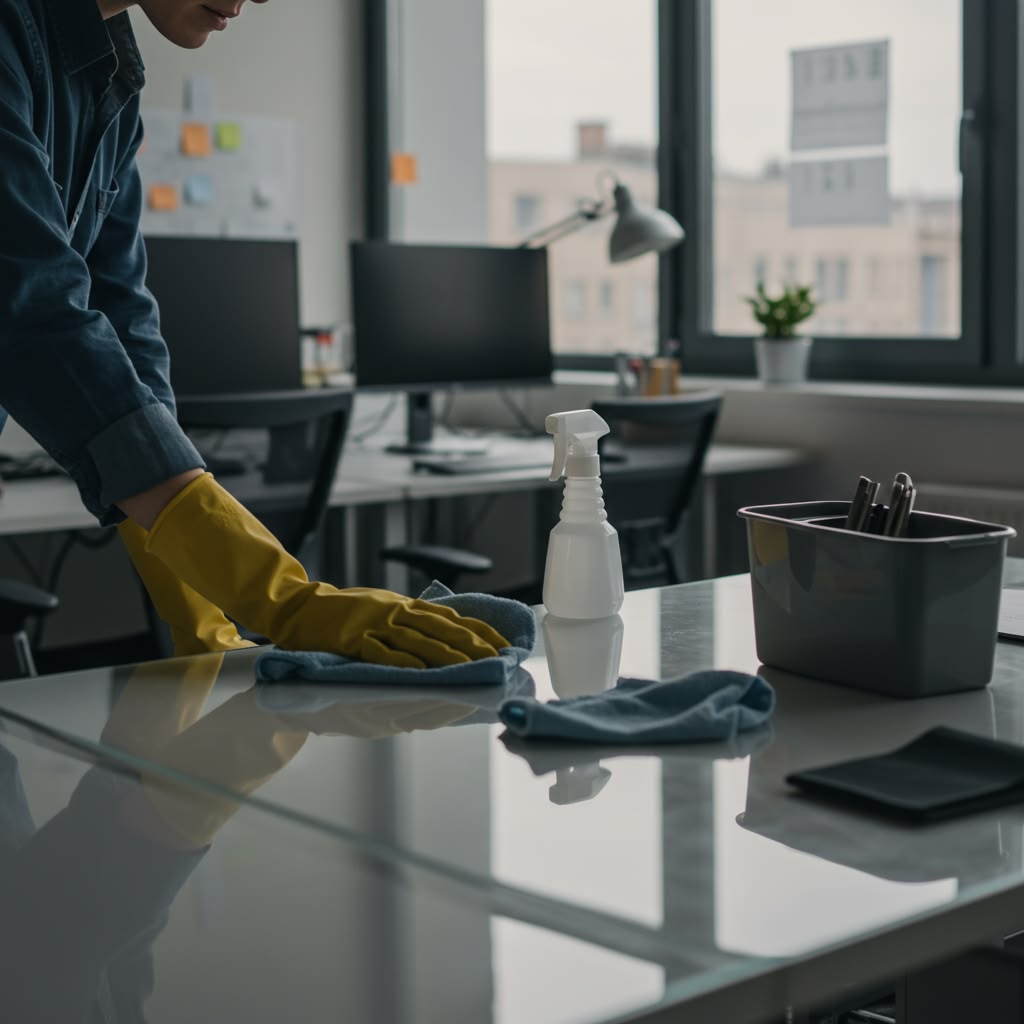 Profesyonel ofis temizliği uygulaması